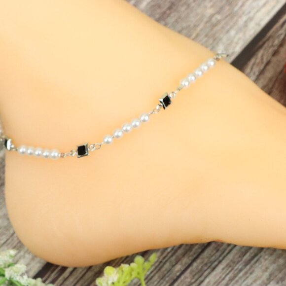 "Elegant Handmade Anklet – Delicate Jewelry for Women, MAR091751 - Picture 6 of 10